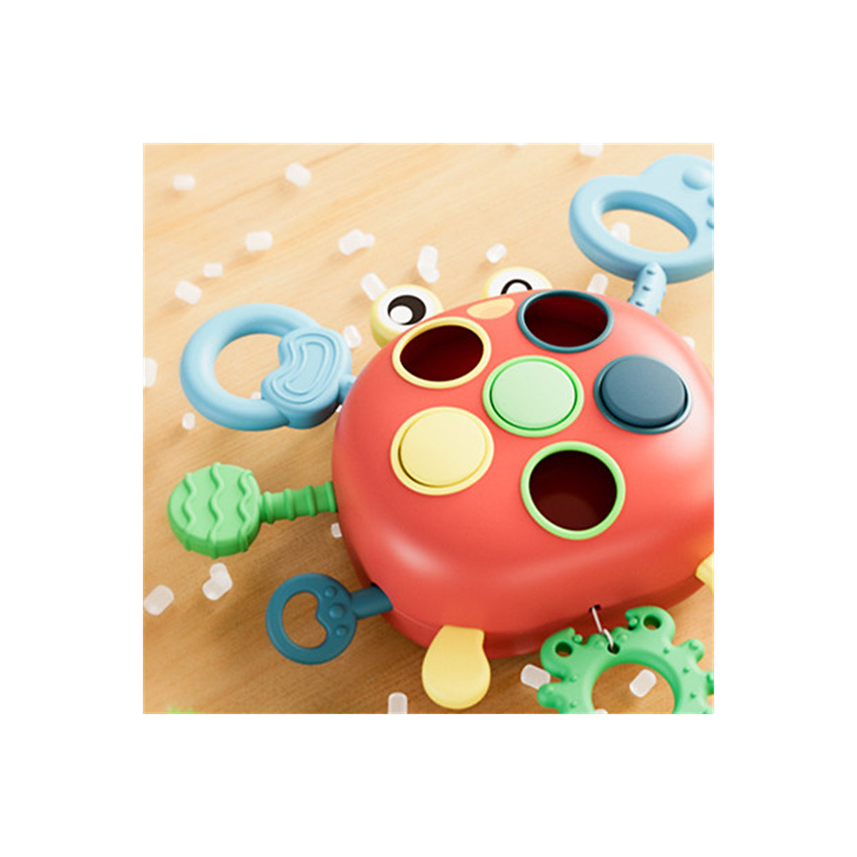 Zufällige Farbe Fingerübung Spielzeug für Kinder Zufällig Farbe gefärbtes Fingertrainingsspielzeug für das Bewegungstraining
