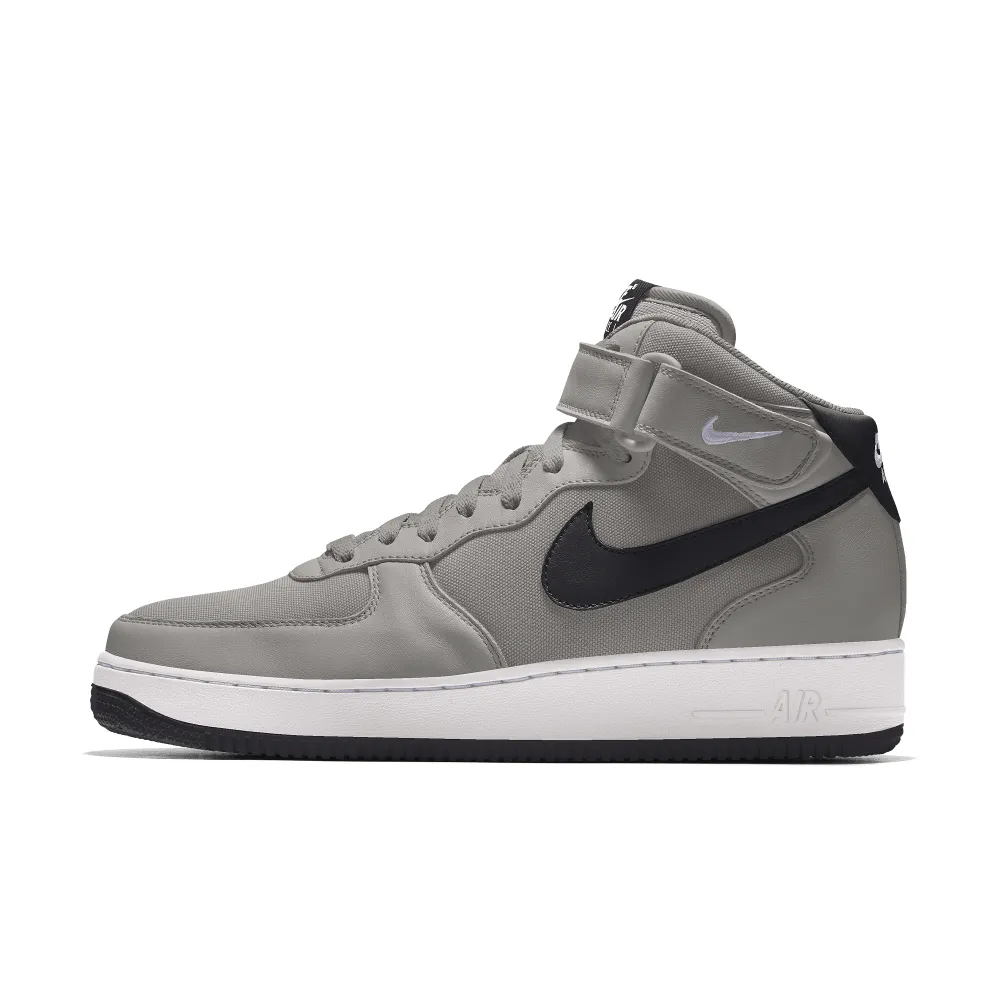 Nike Air Force 1 Mid By You personalisierbarer 6716818385 / grau