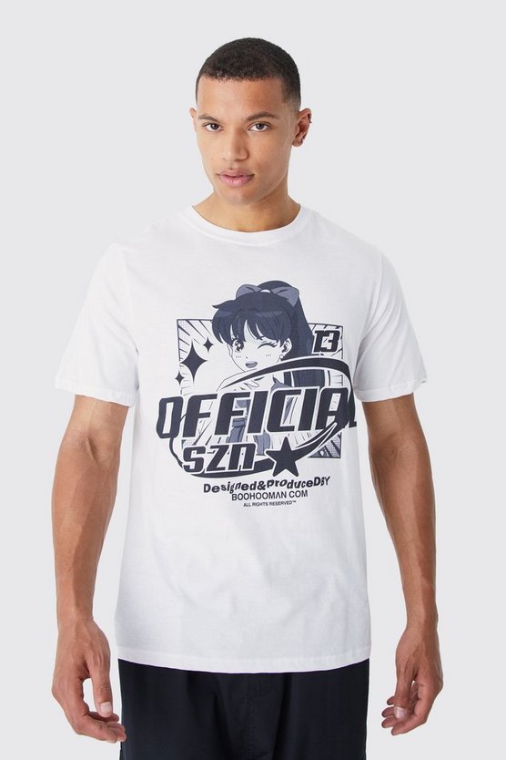 Tall Official T-Shirt mit Harajuku Official Print