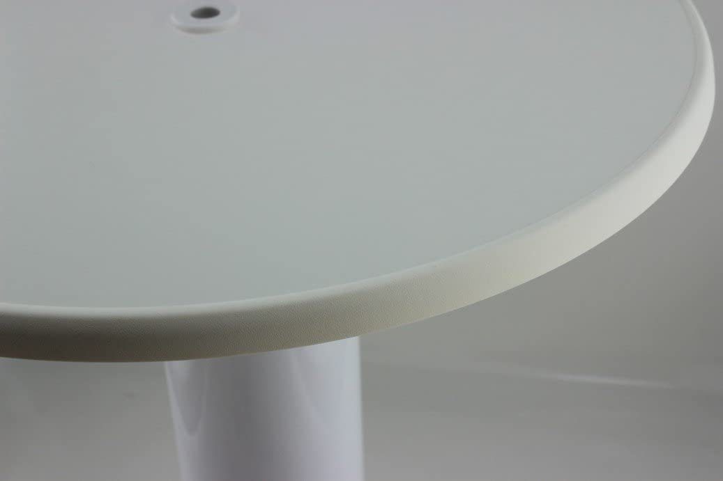 Stehtisch SEVERIN Stehtisch Quick-Table weiß, Stehbiertisch, Bistrotisch