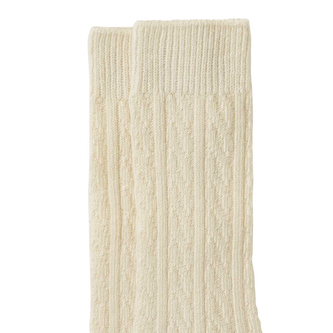 1 Paar Herren Socken mit Zopfmuster