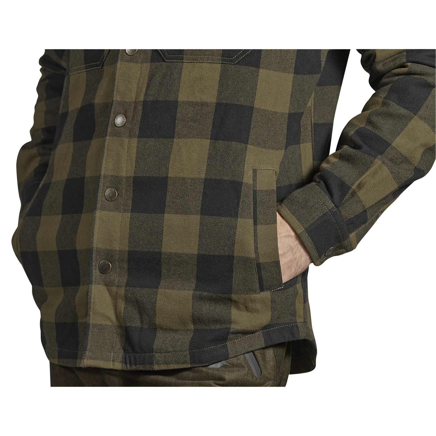 Seeland Herren Hemd Canada (green check)