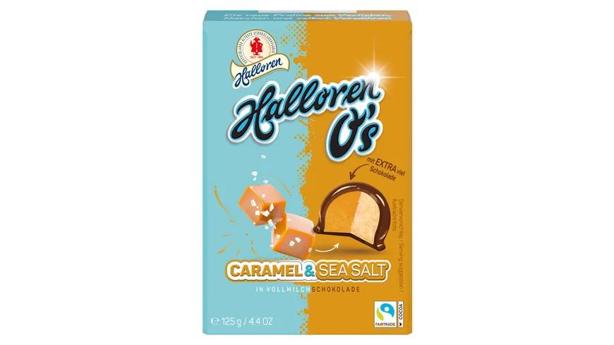 Halloren O's Caramel&SeaSalt 125 g