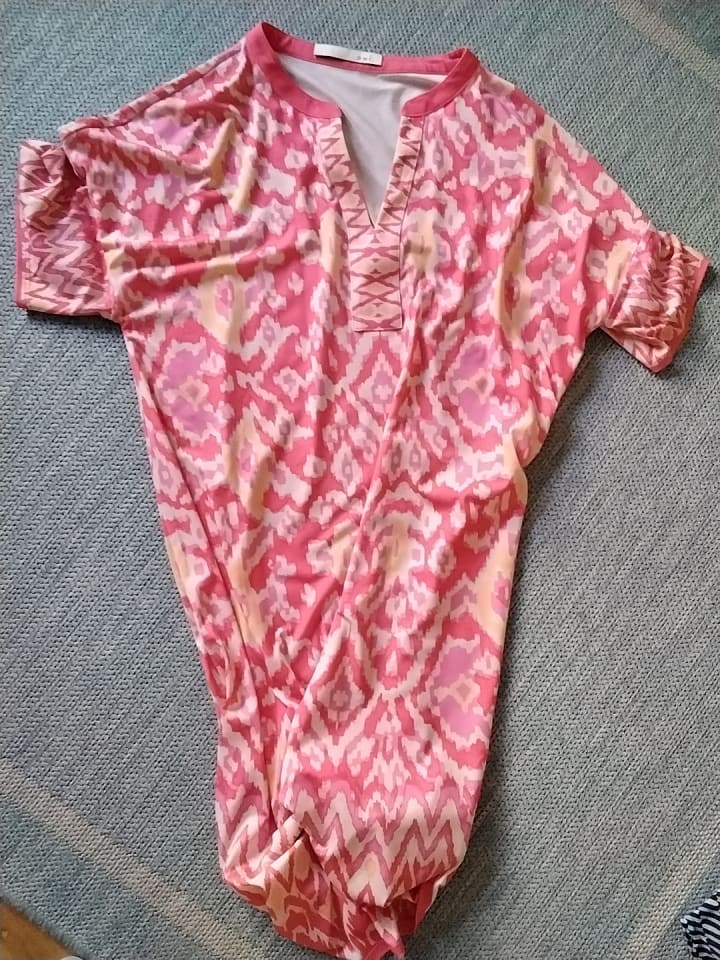 Oui Kleid in Orange günstig kaufen 38