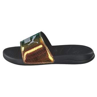 PUMA Popcat 20 Exotics Wns Slides in schwarz