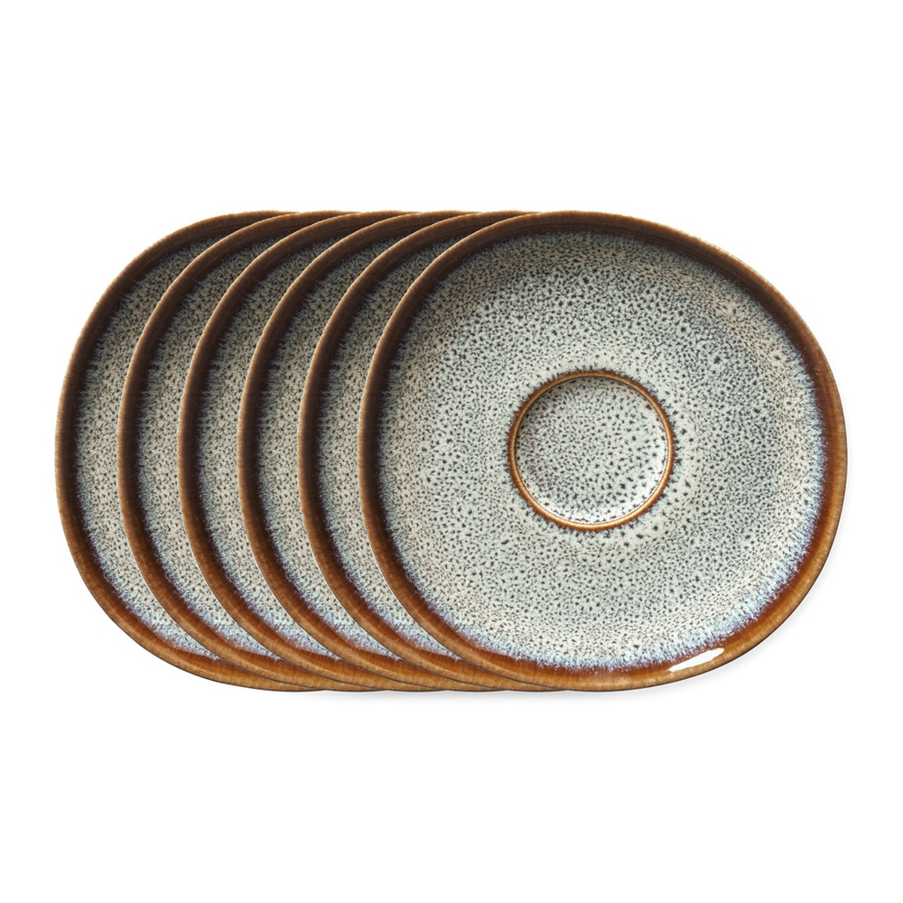 like. by Villeroy & Boch Sous-tasse à café 6 pièces Lave beige Tasse