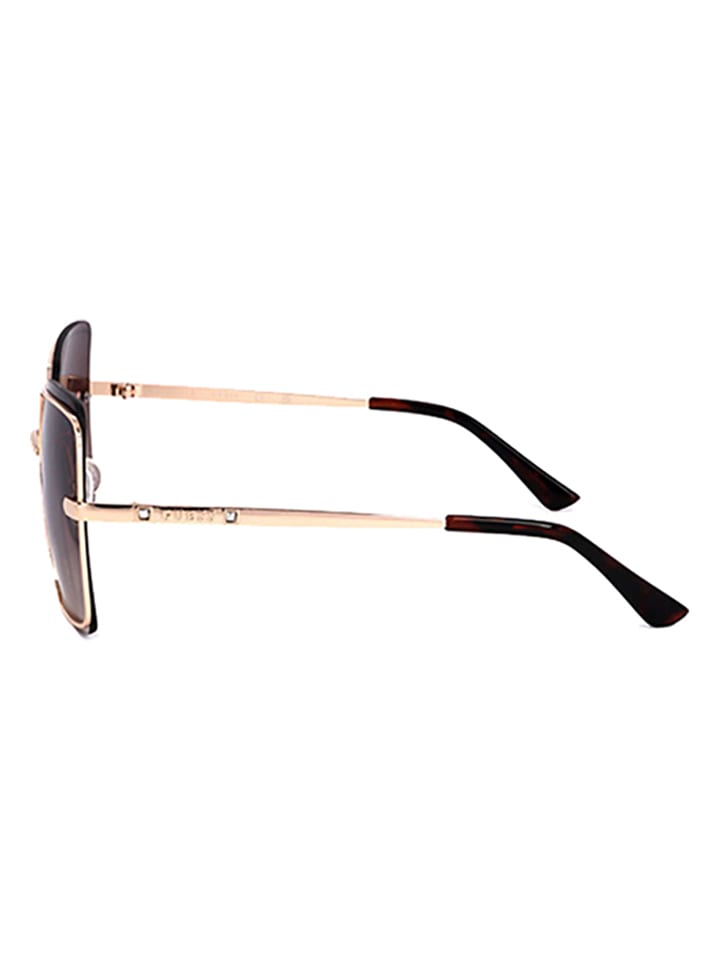 Guess Damen-Sonnenbrille in Gold günstig kaufen 60