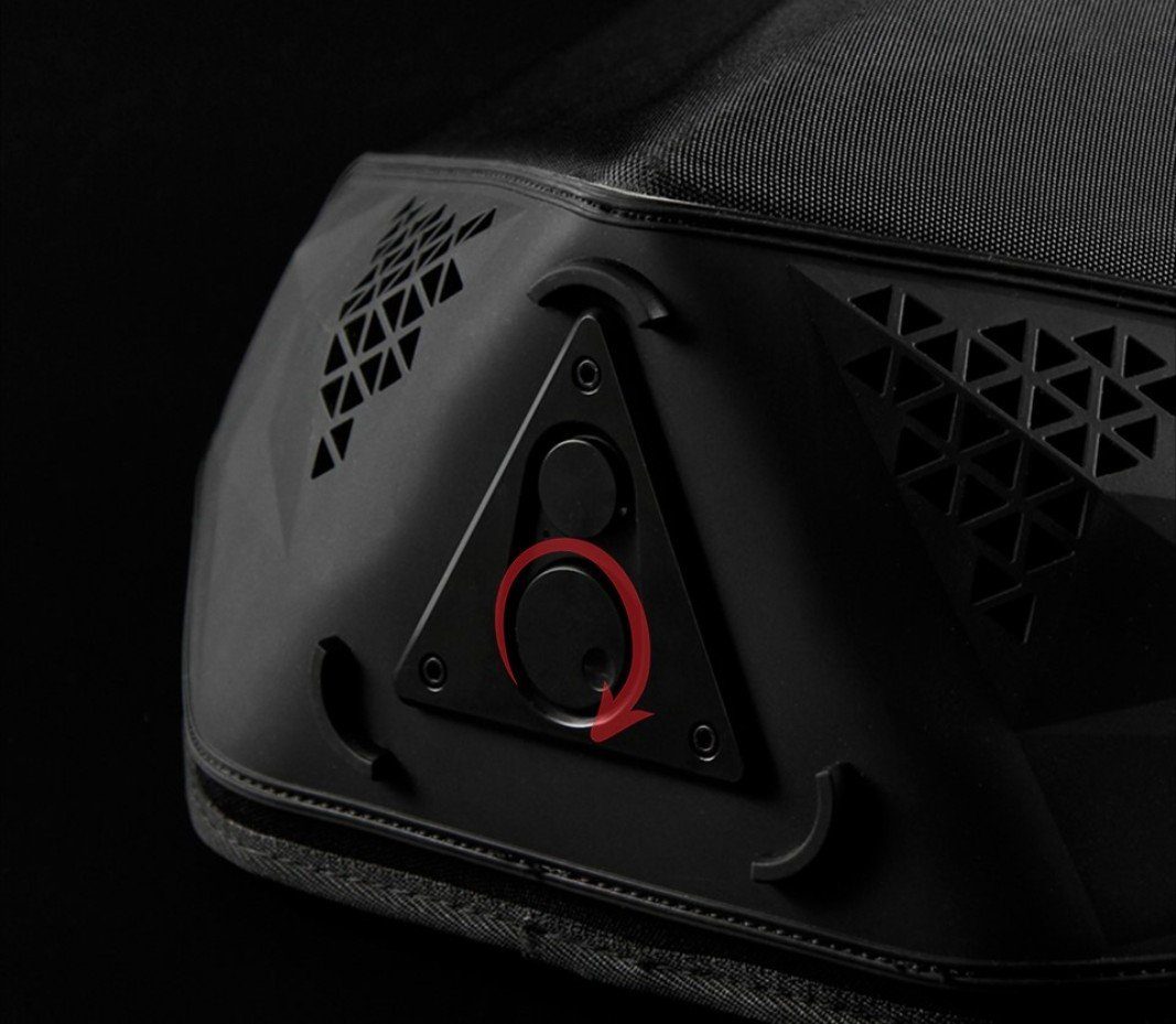 BEABORN Rucksack mit Powerbank & HiFi Bluetooth Lautsprecher, 3 Fächer, 12 L