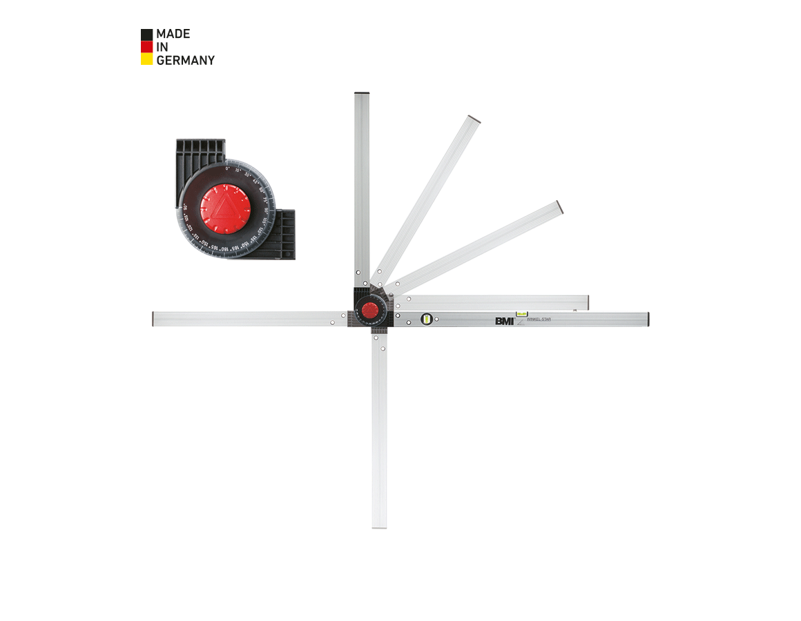BMI Bauwinkel mit Wasserwaage