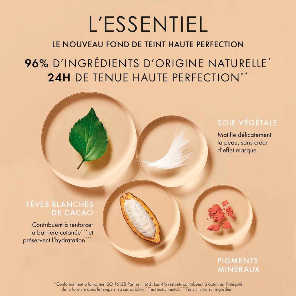 Guerlain L'Essentiel Fond de teint haute perfection tenue 24heures - IP 15