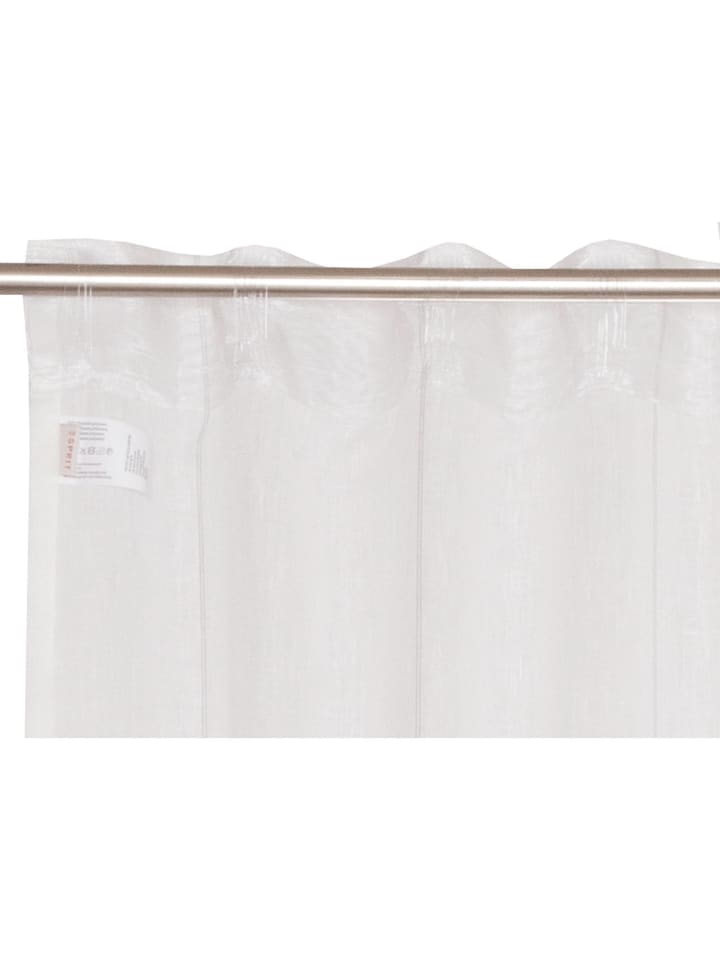 ESPRIT Halbtransparenter Schlaufenvorhang TREND in Natur günstig kaufen 130x250 cm