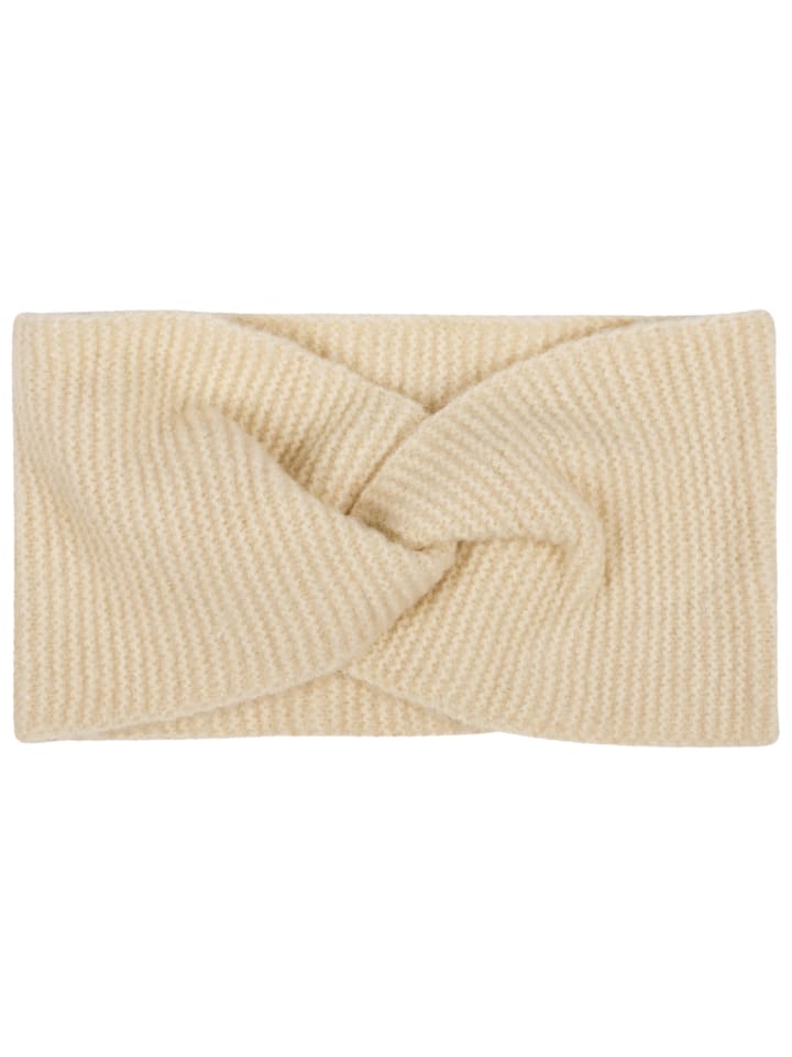 styleBREAKER Feinstrick Stirnband in Beige günstig kaufen onesize