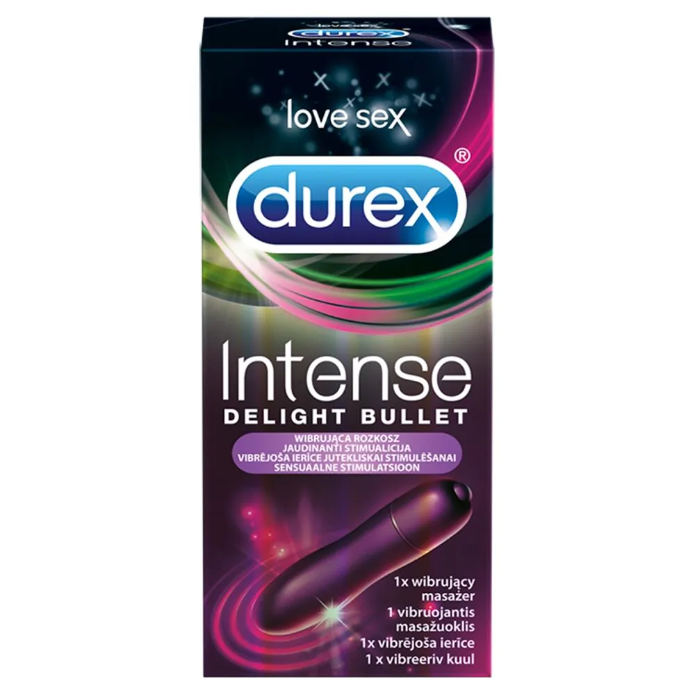 Durex Intense Delight Bullet Vibrerende Pleasure Intim Massager