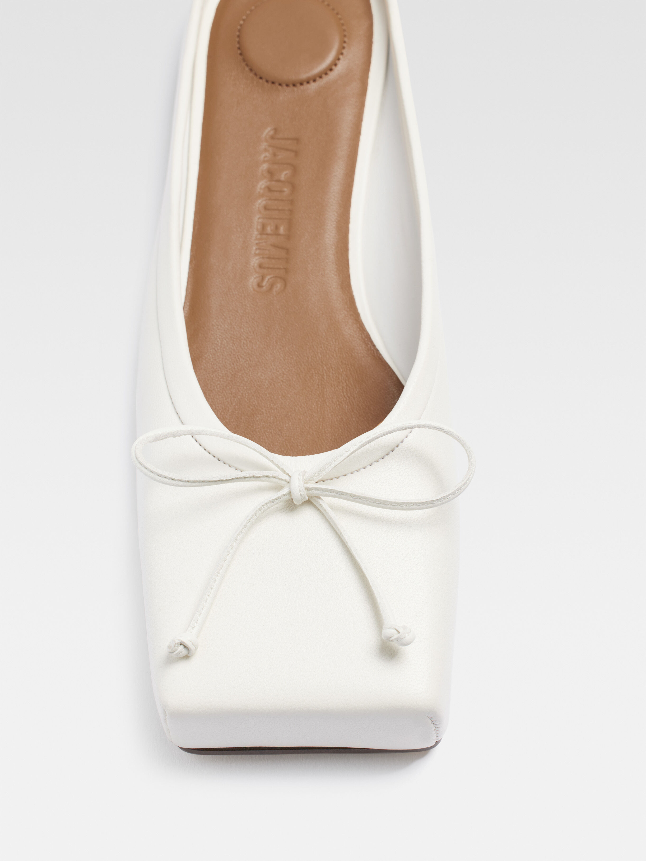 Les mules plates Ballet