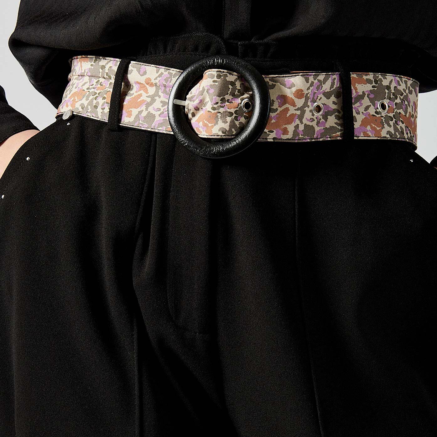 CLAY   Pantalon noir Femme