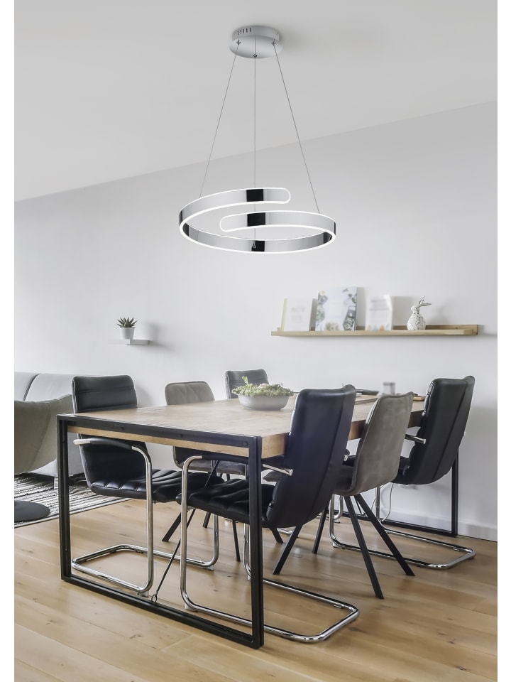 Reality Leuchten Pendelleuchte PARMA in chrom günstig kaufen onesize