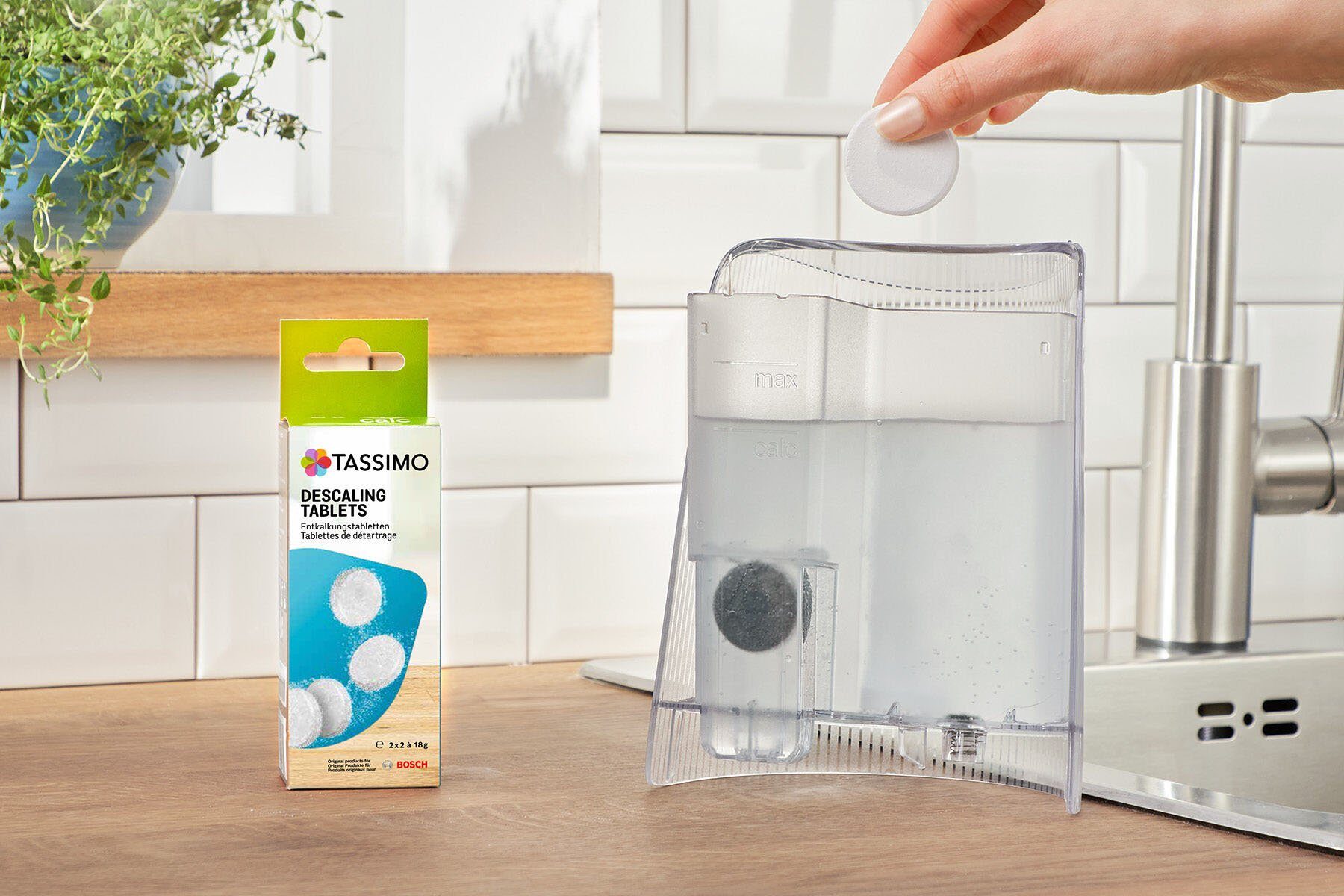 TASSIMO Kapselmaschine FINESSE TAS16B5, 1400 W, geeignet für alle Tassen, mehr Intensität per Knopfdruck