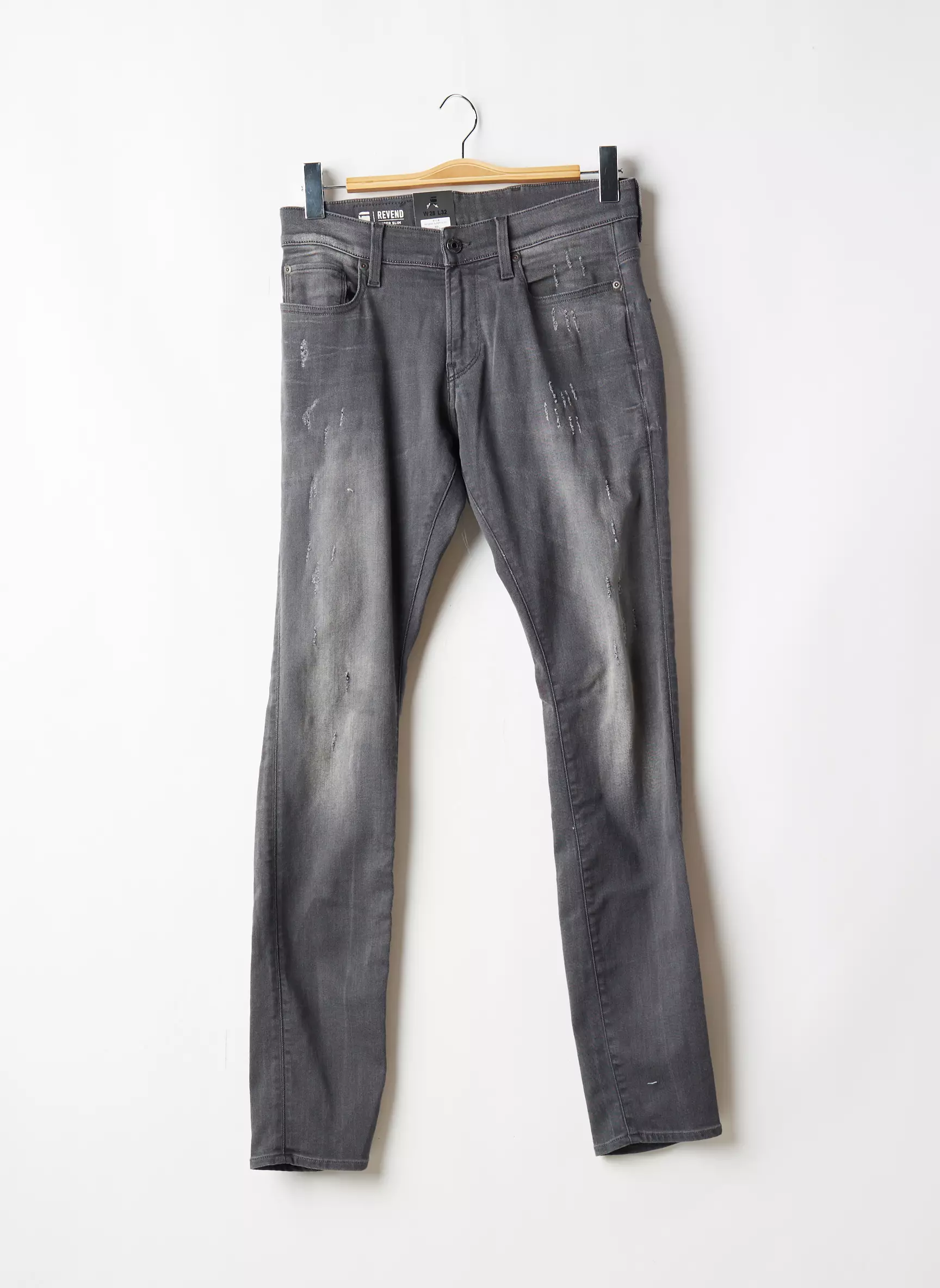 G Star Jeans Coupe Slim Homme couleur gris