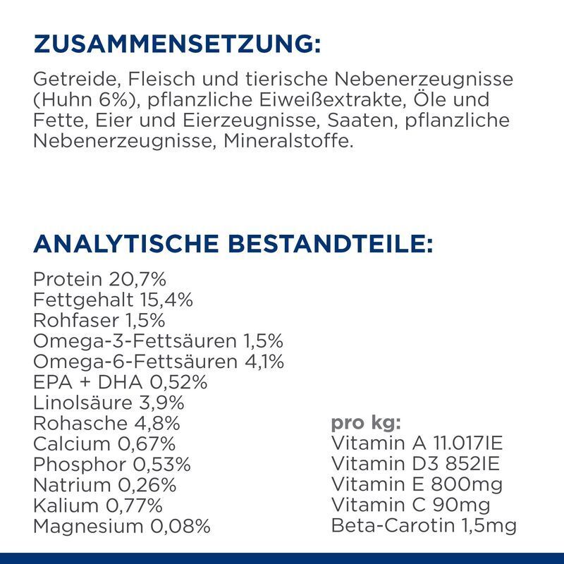 Hill's Haut & Fell Hill's Prescription Diet Derm Defense Skin Care mit Huhn 12 kg