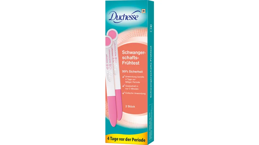 Duchesse Schwangerschafts-Frühtest