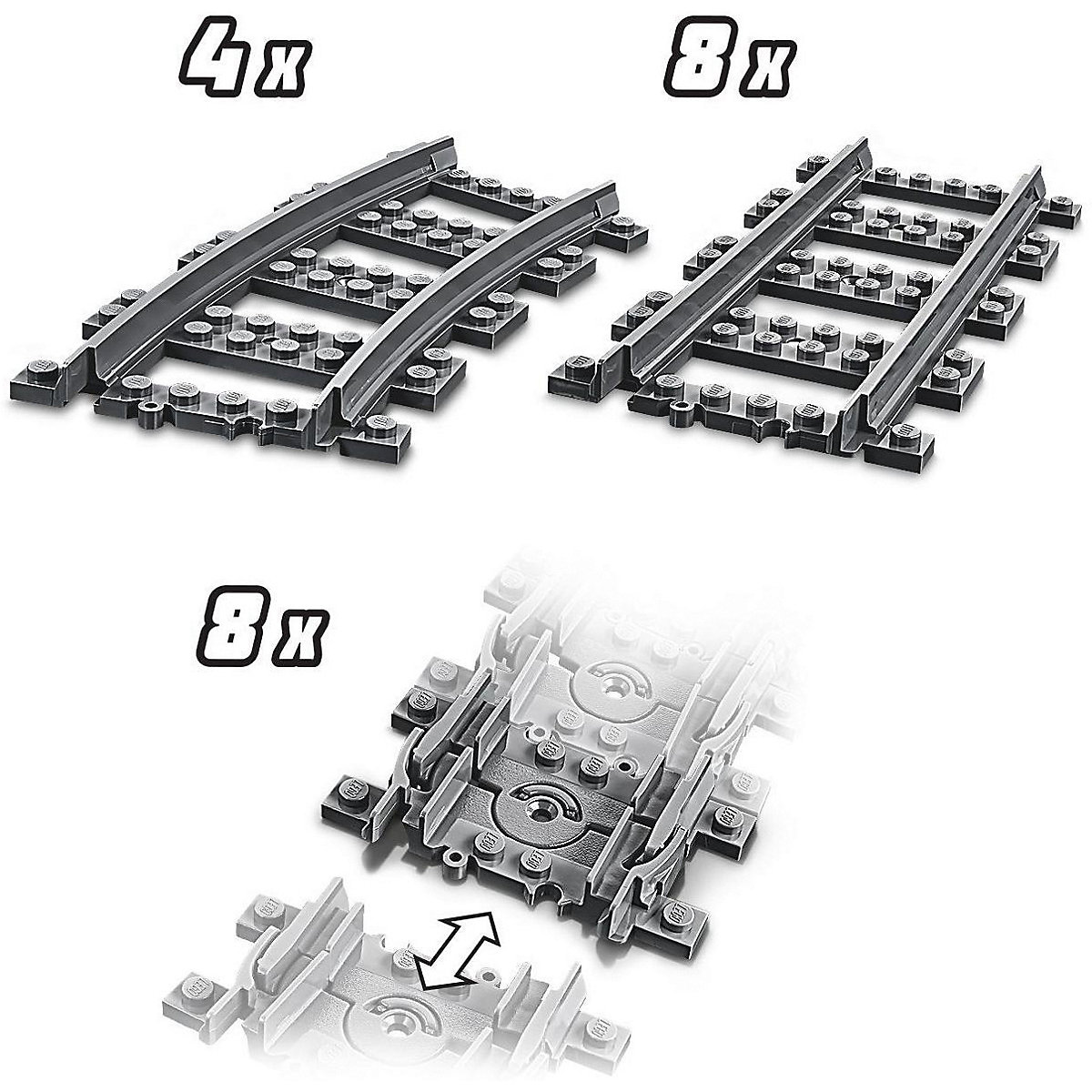 LEGO® City 60205 Schienen