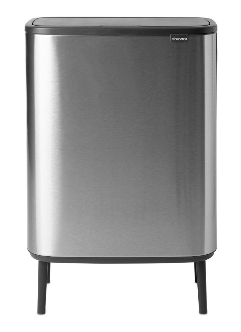 Brabantia Bo Touch Bin Hi -roskakori kannella jaloilla 60 litraa