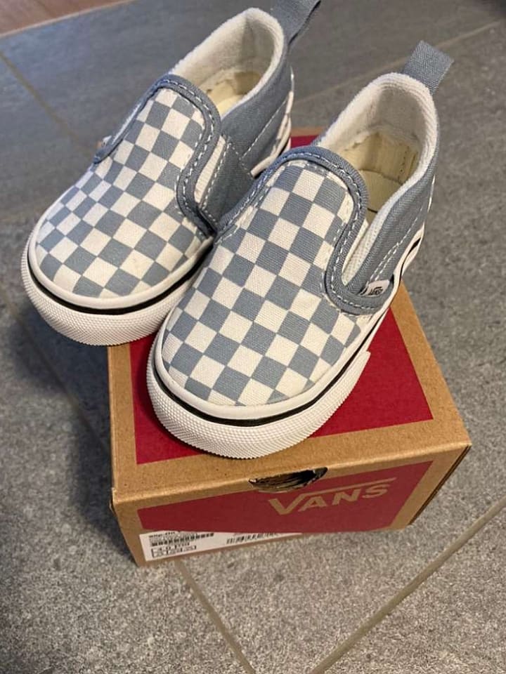 Vans Slipper in Hellblau/ Weiß günstig kaufen 19
