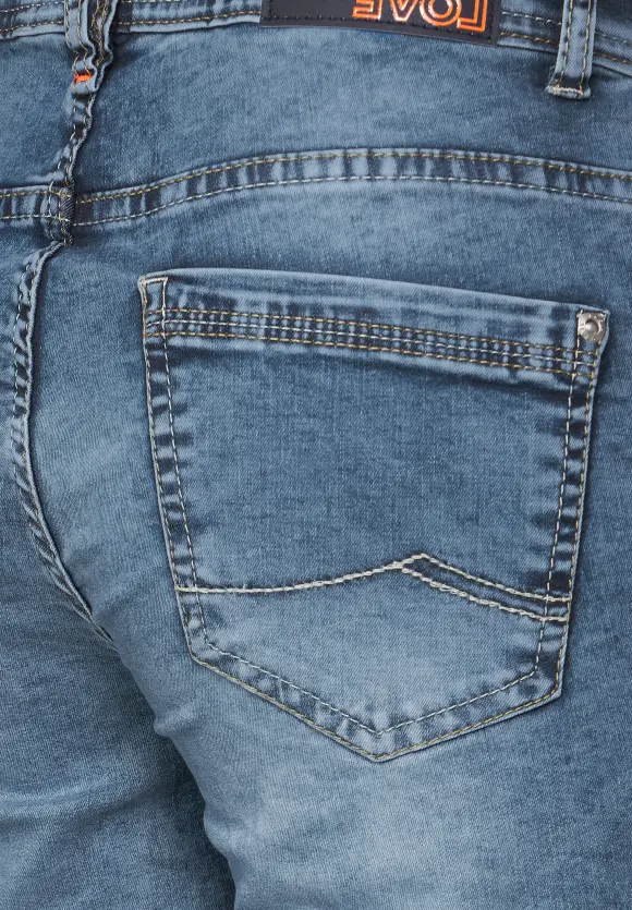 CECIL Slim Fit Jeansshorts
