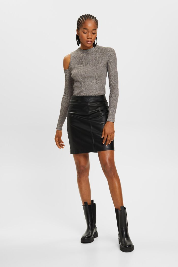 Sweatshirt mit Cut-out-Schulter