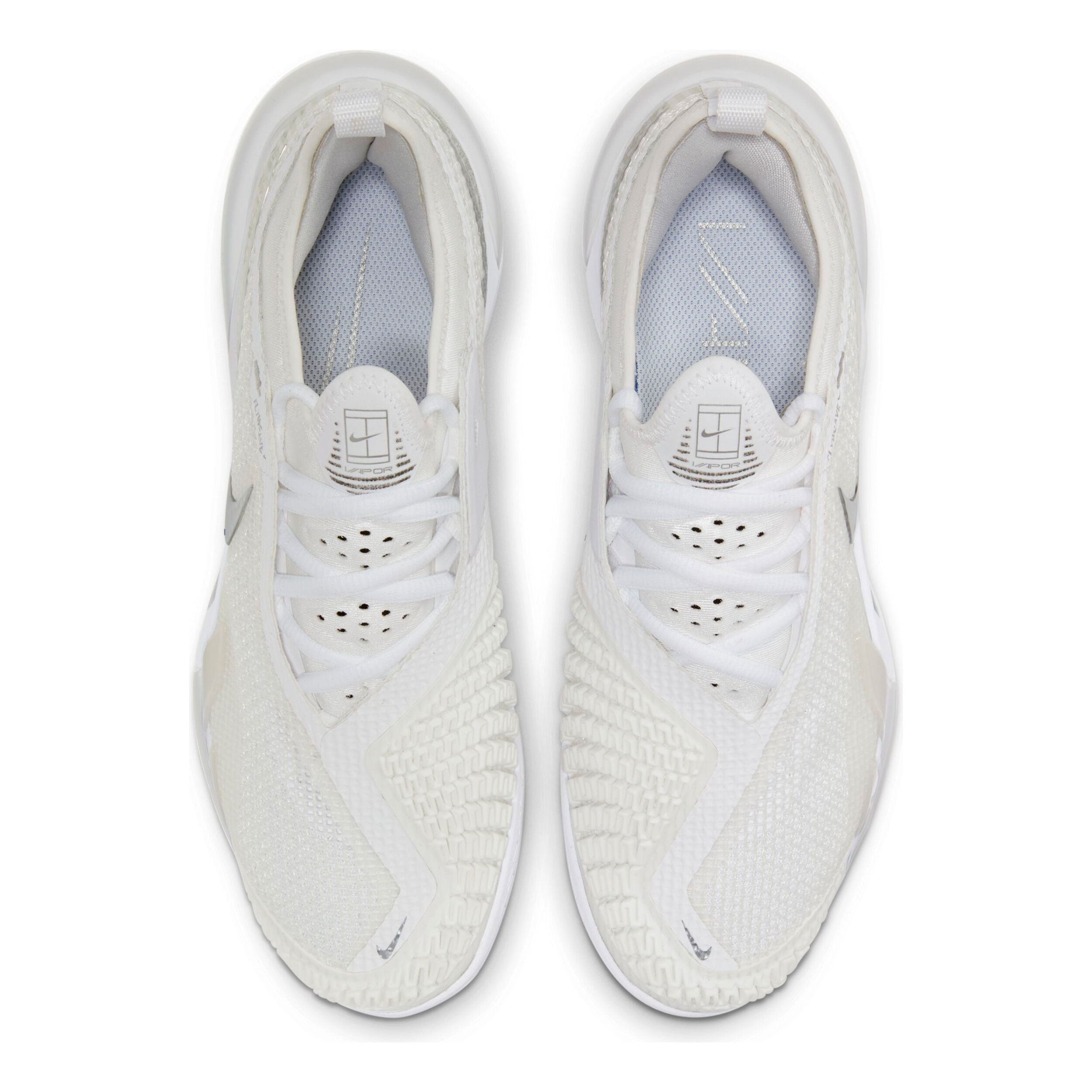 React Vapor NXT Allcourtschuh Damen - Weiß, Grau