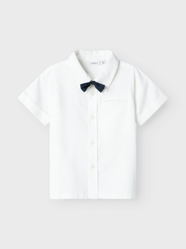 name it Hemd mit Fliege kurzarm NMMDEMOLLE in bright white günstig kaufen