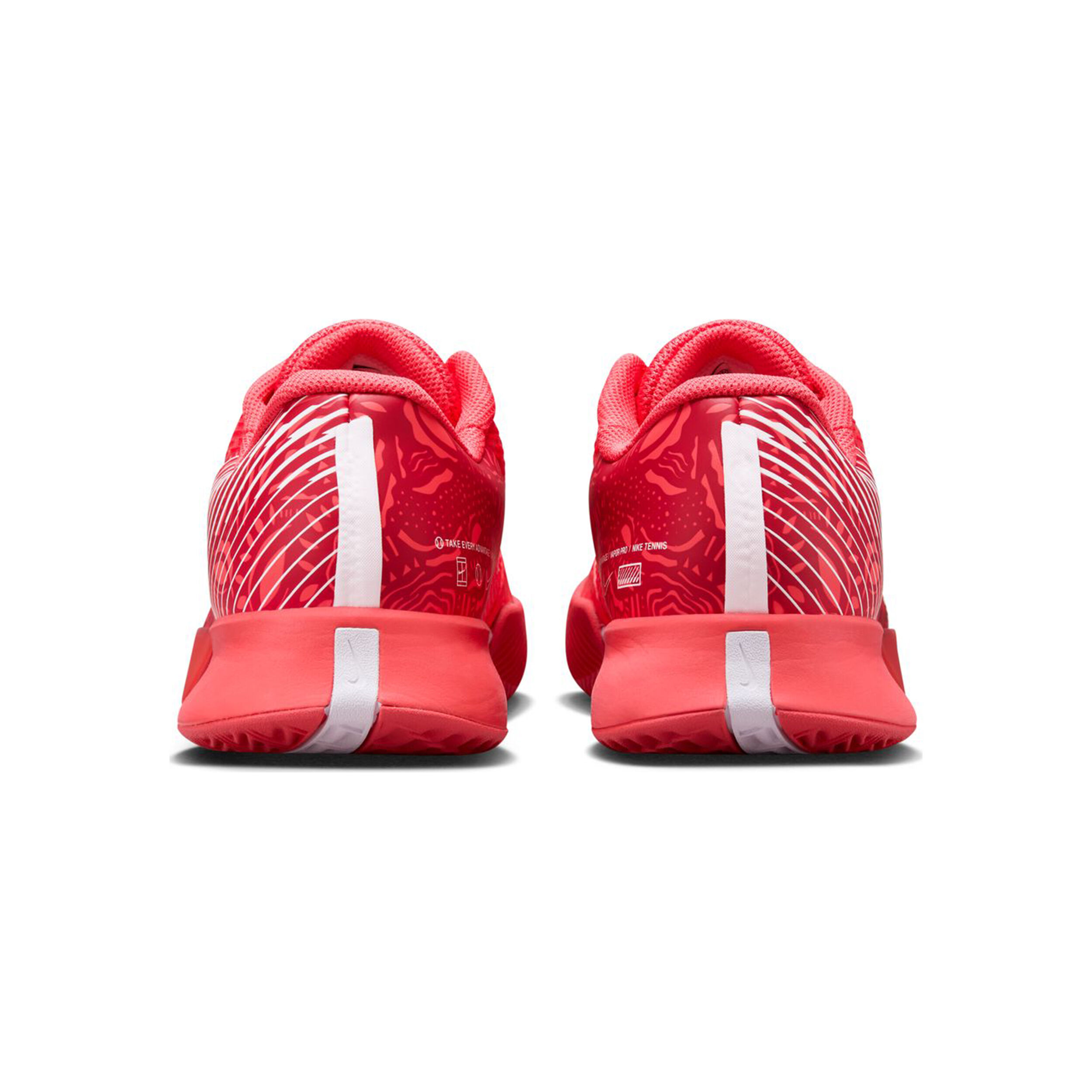 Court Vapor Pro 2 Sandplatzschuh Herren - Neonpink, Rot