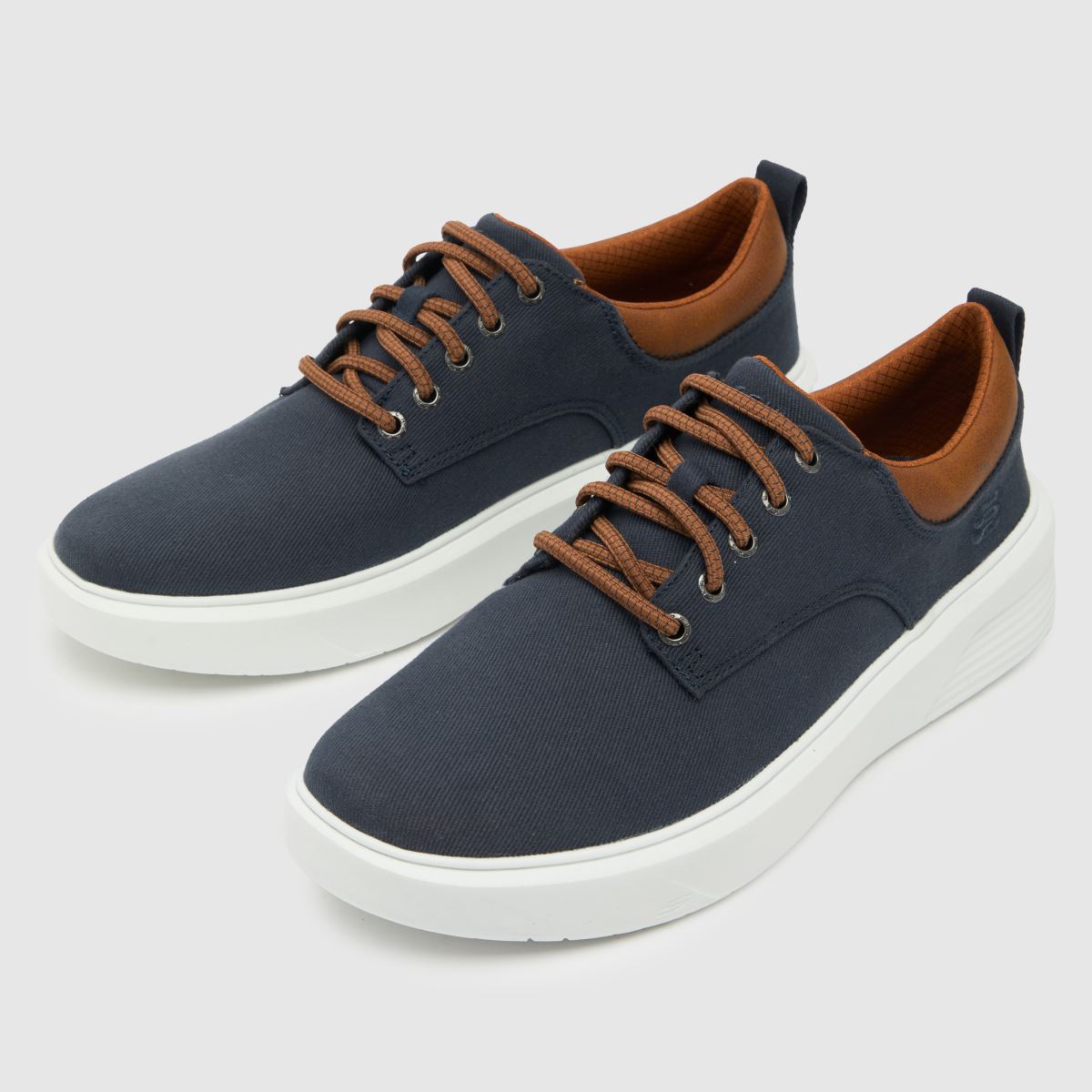 SKECHERS – Viewson Doriano – Marinblå slip-on-skor