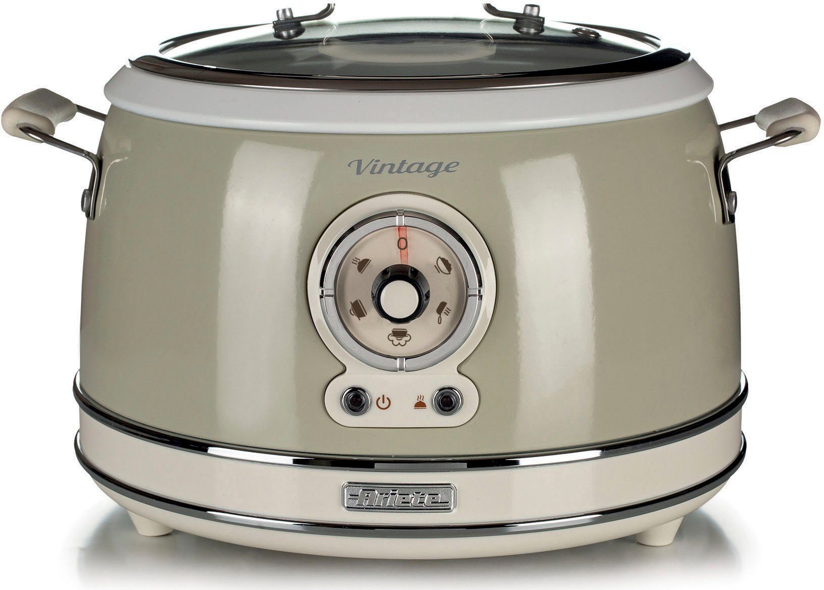 Ariete Multikocher 2904CR, 650 W, 3 l Schüssel