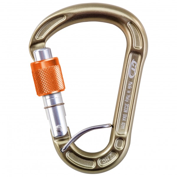 Climbing Technology - Concept Sgl HC Screw Gate + Spring - HMS-Karabiner