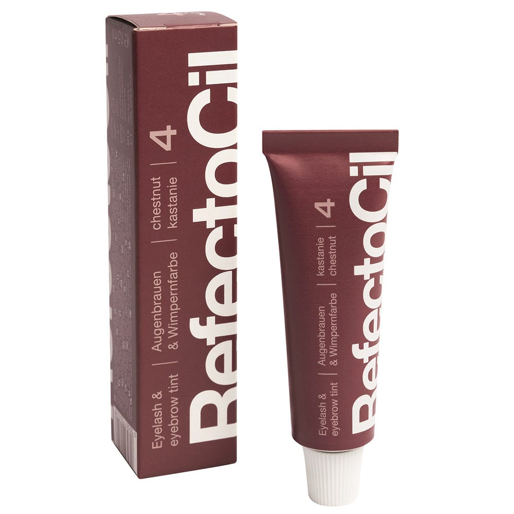 RefectoCil Augenbrauen- & Wimpernfarbe Nr. 4 Kastanie 15 ml