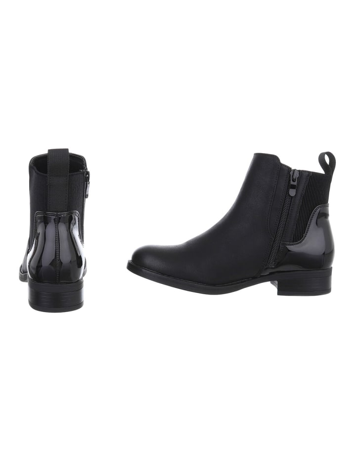 Ital-Design Stiefelette in Schwarz günstig kaufen
