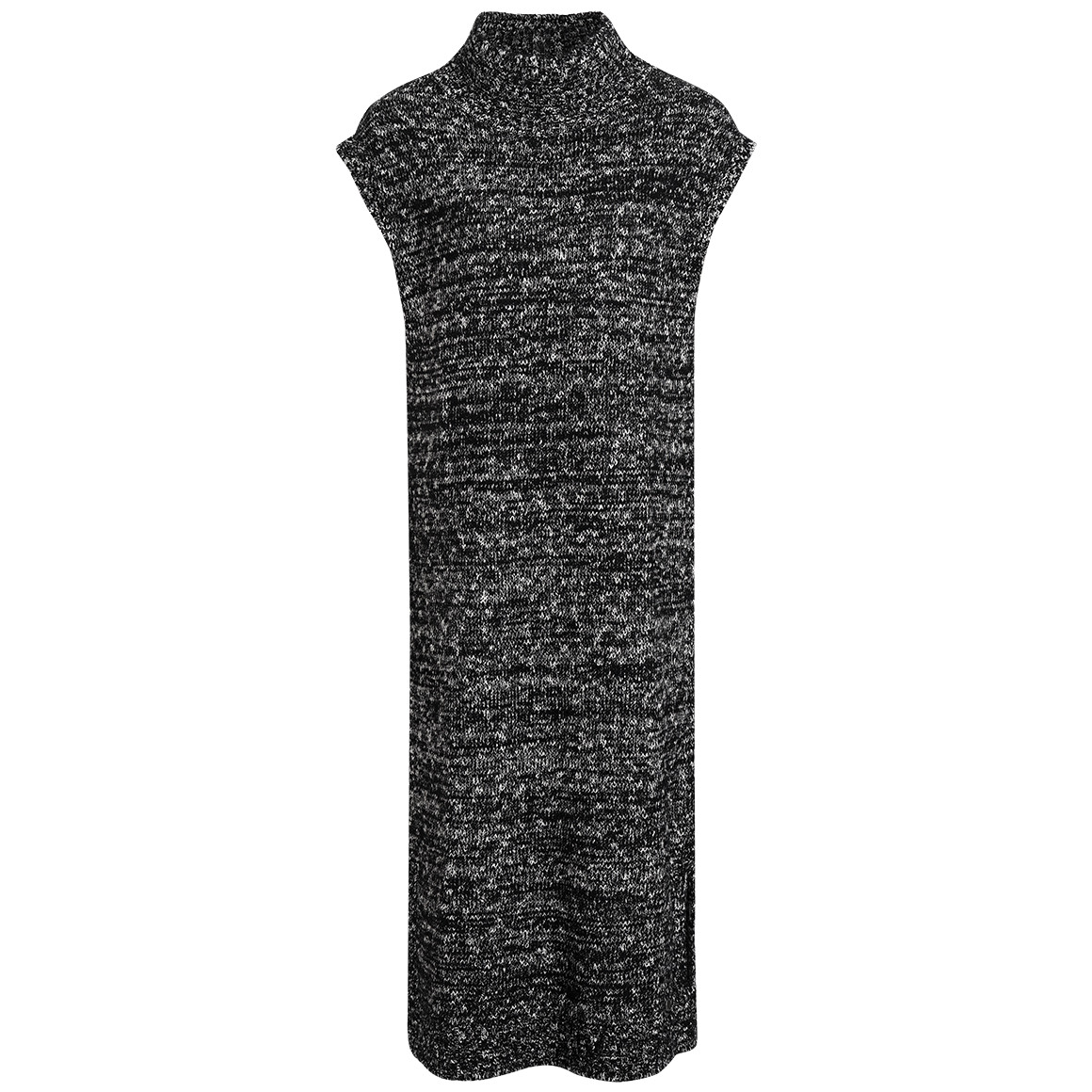 Damen Strickkleid ohne Ärmel