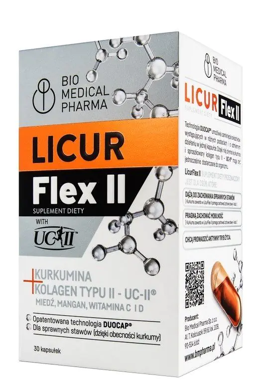 Bio Medical Pharma Licur Flex II Preparat za jačanje zglobova kapsule