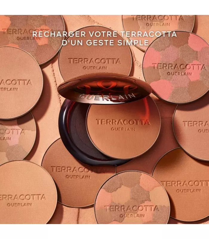 TERRACOTTA La Poudre Bronzante 96% d'ingrédients d'origine naturelle - Recharge