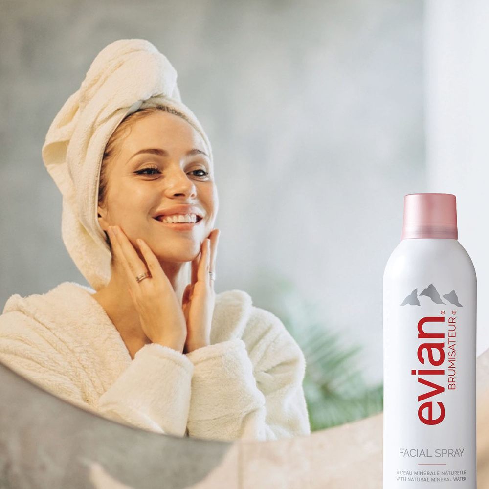 evian Brumisateur® evian® 50ml Spray à l'eau minérale naturelle