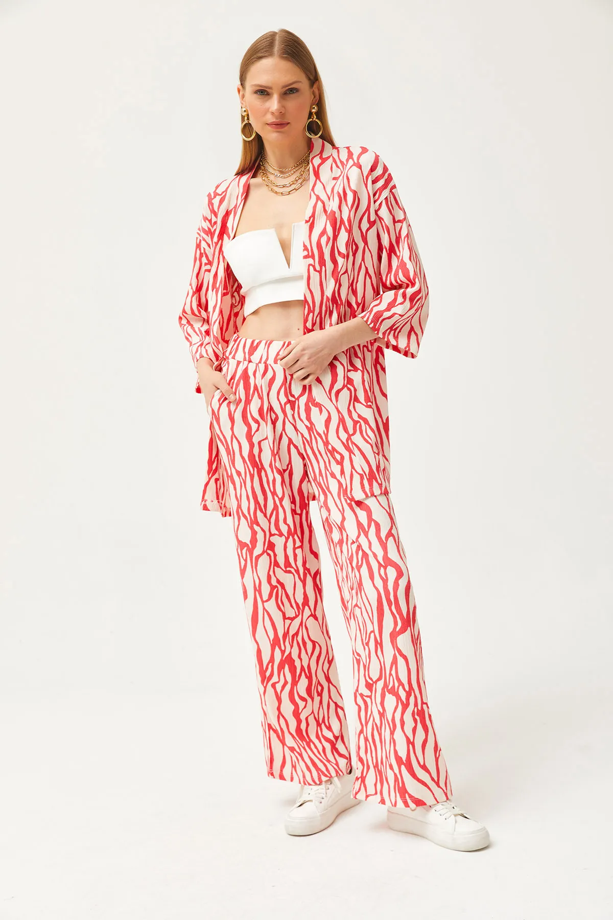 Olalook  Zweiteiler - Rosa - Regular Fit