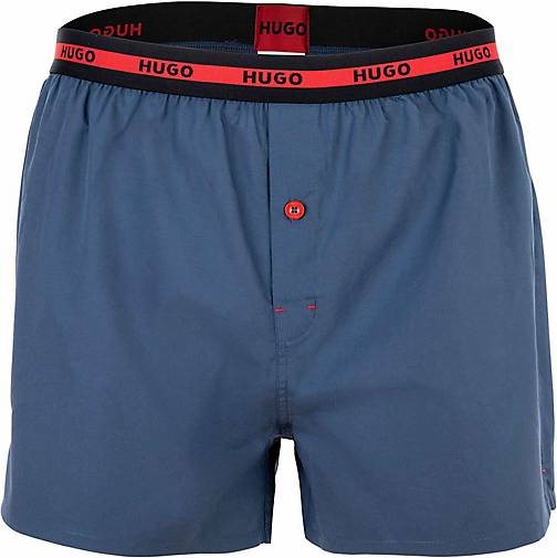 HUGO Web-Boxershorts 2er Pack