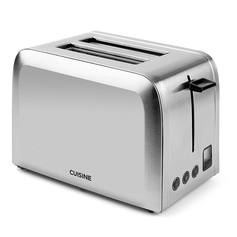 Cuisine Brødrister 2 skiver, stål digital Cuisine