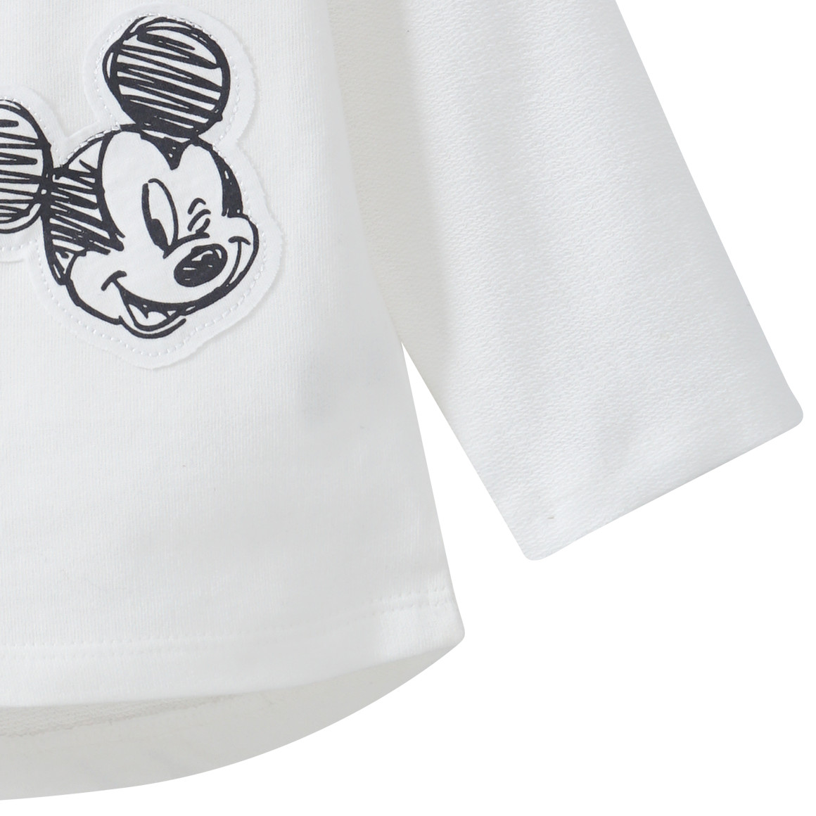 Micky Maus Langarmshirt mit Kapuze
