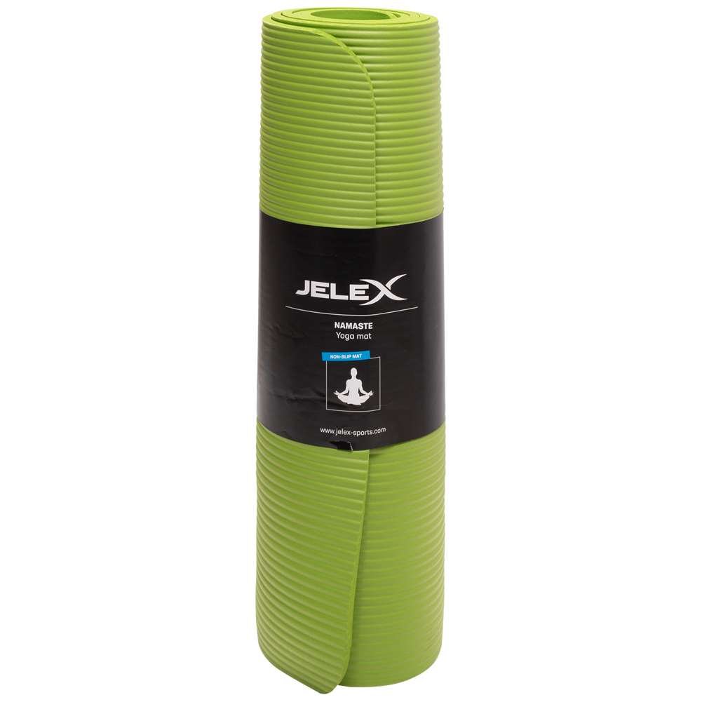 JELEX Namaste Sport Fitness Yoga Matte grün