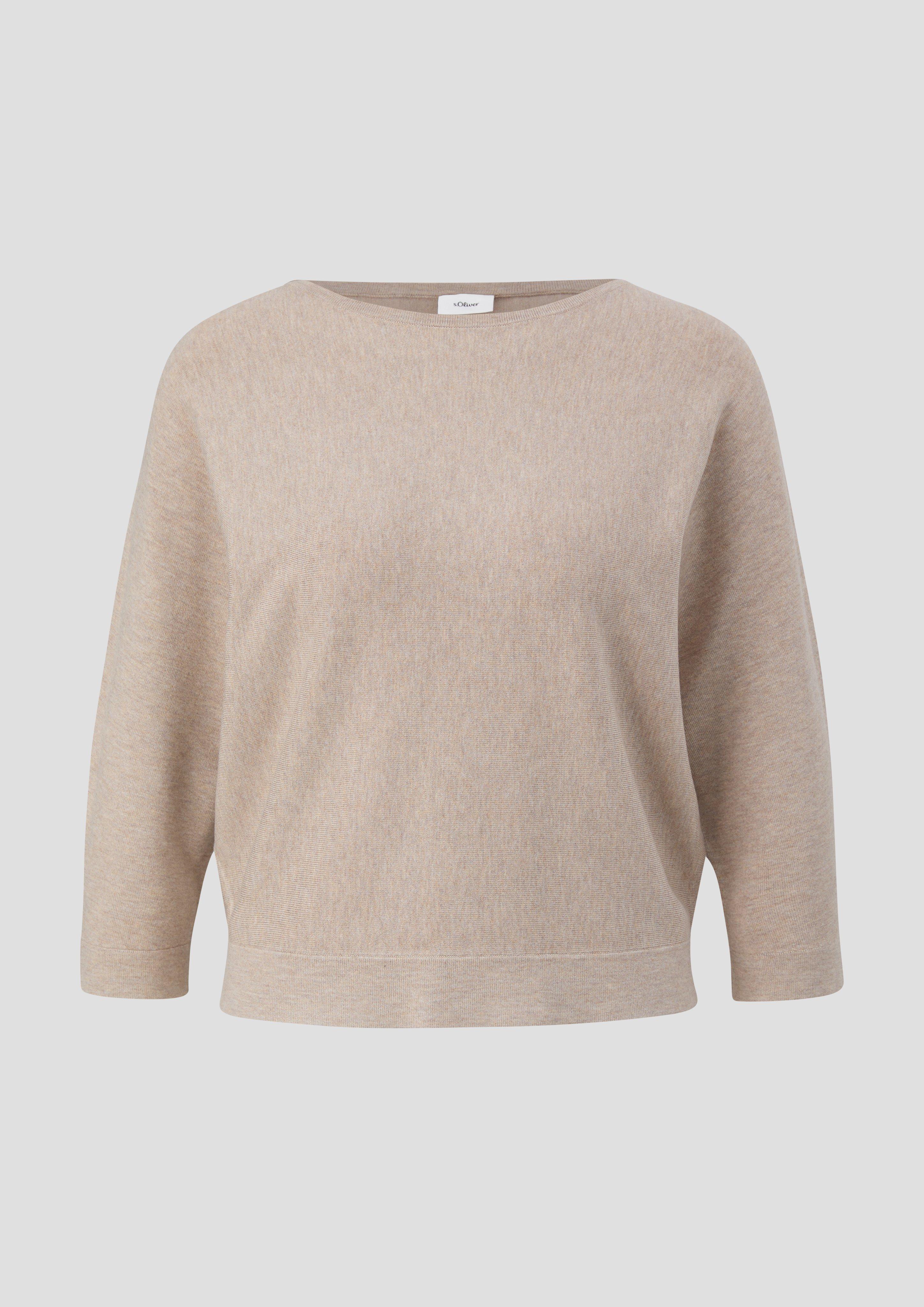 Strickpullover mit Fledermausarm  2146034-81X0