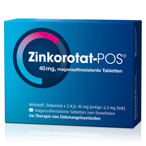 ZINKOROTAT POS magensaftresistente Tabletten  500 St  Tabletten, magensaftresistent