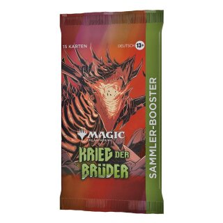 Magic the Gathering: Krieg der Brüder Collector Booster (1) (DE)