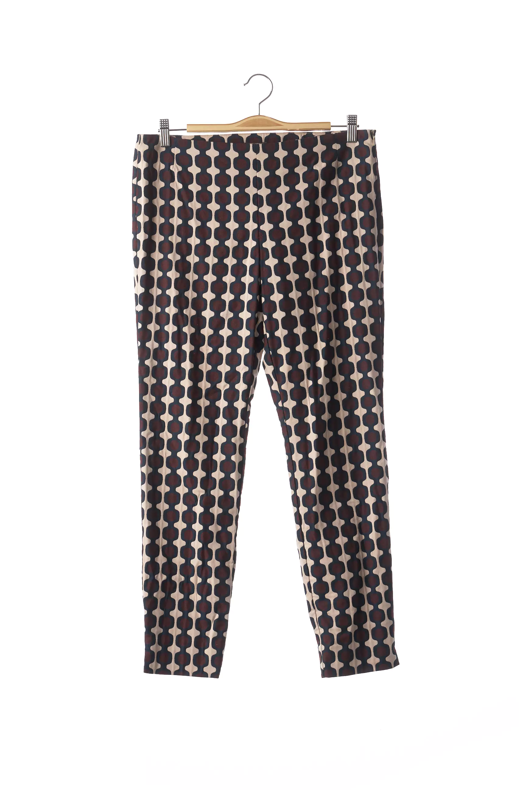 Maliparmi Pantalons Slim Femme couleur marron